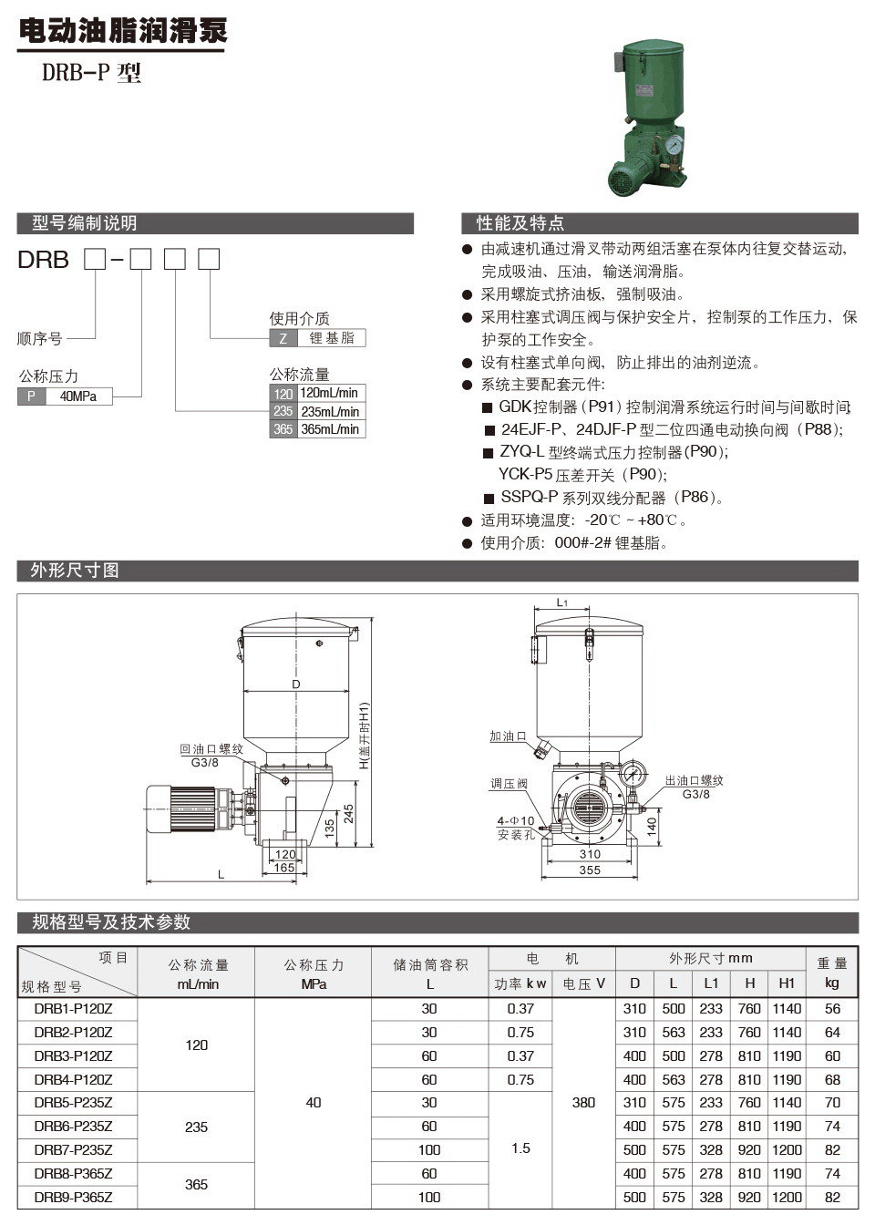 電動油脂潤滑泵DRB-P型參數(shù).jpg